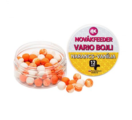 NovakFeeder VARIO BOJLI 12 MM WAFTERS Pomaranč Vanilka