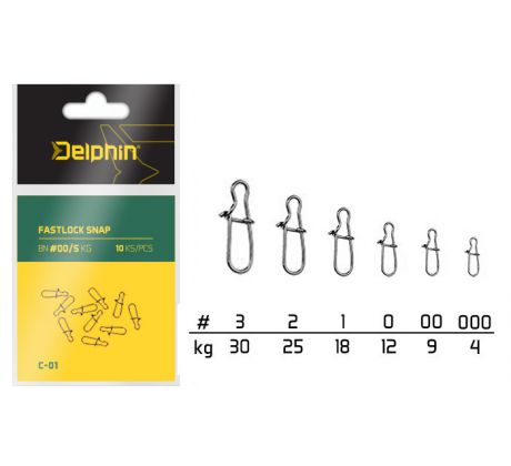 Karabínka Fastlock Snap C-01/10ks C-01