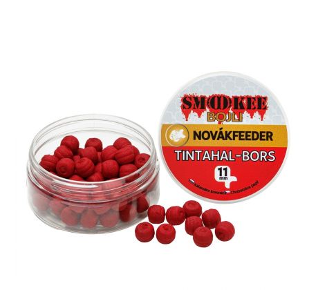 Novák Feeder SMOKEE BOILIES 11MM Squid Peper