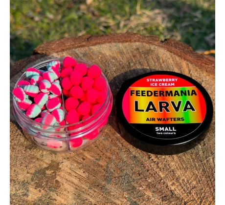 Feedermánia Larva Air Wafters Two Tone S Strawberry Ice cream