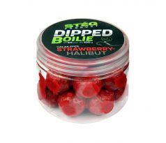 Stég Dipped boilie 100g 20mm Strawberry-Halibut