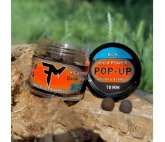 Feedermánia HIGH POWER DARK POP-UP BOILIES & BARRELS 10 MM BCN