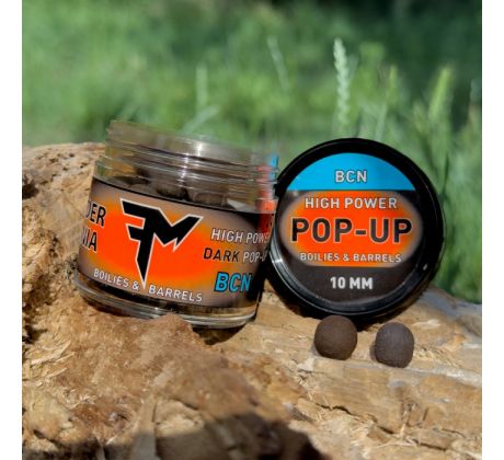Feedermánia HIGH POWER DARK POP-UP BOILIES & BARRELS 10 MM BCN