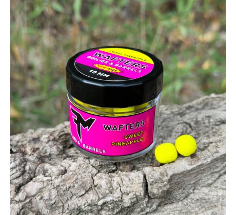 Feedermánia Wafters Twisted Boilies & Barrels 10 mm Sweet Pineapple