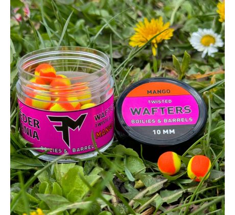 Feedermánia WAFTERS TWISTED BOILIES & BARRELS 10 MM MANGO