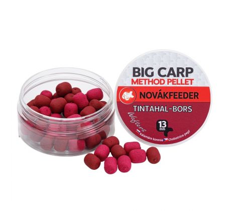 BIG CARP METHOD PELLET 13MM WAFTERS Kalamár - Čierne korenie