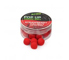 Stég PopUp Smoke Ball 14mm Strawberry-Halibut