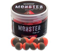 Haldorádó MONSTER Pop Up Big Carp 13 - 17 mm - Pečeň Krv
