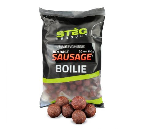 Stég Soluble Boilie 20mm 800g Sausage
