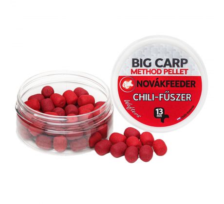 BIG CARP METHOD PELLET 13MM WAFTERS Chili - Korenie