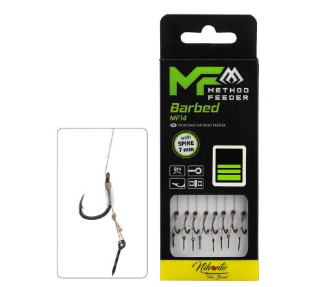 Náväzec Mikado - MF14 s trňom - BARBED HOOKS