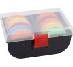 Krabička - RIG BOX s penovýmy diskami (15.5x12x7cm)