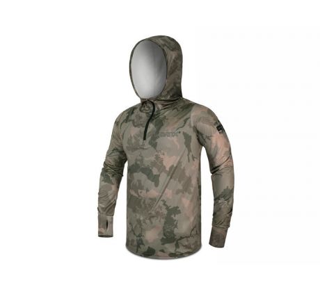 Tričko s kapucňou Delphin UV ARMOR 50+ BanX