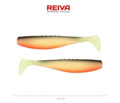 Flat Minnow shad 18cm 2ks/bal. (UV Roach)