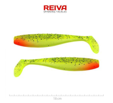 Flat Minnow shad 18cm 2ks/bal. (Watermelon)