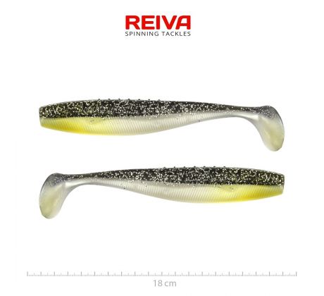 Flat Minnow shad 18cm 2ks/bal. (Moonshine Bleak)