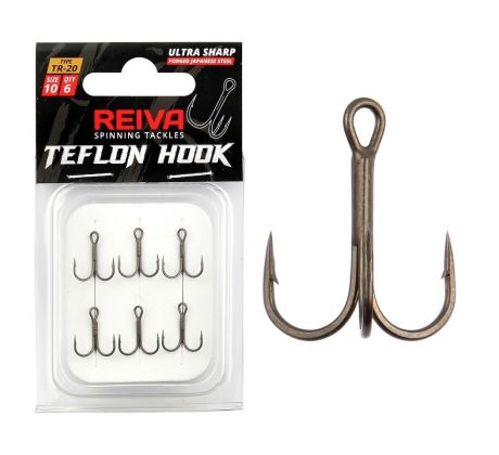 Trojháčik Reiva Teflon Treble TR-20 6ks/bal.
