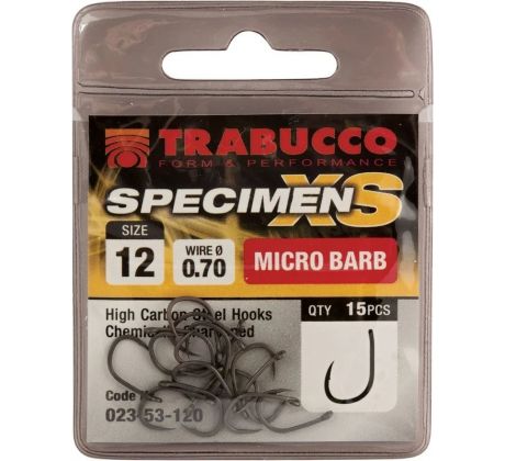 Háčik Trabucco XS Specimen 15ks