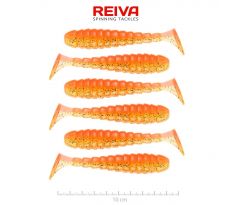 Reiva Stream Shad 10cm (Shiny Orange)
