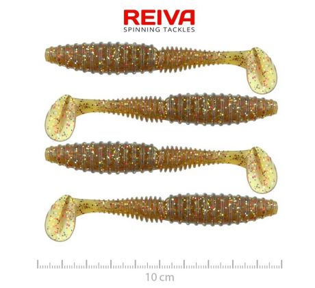 Zander Power Shad 10cm 4ks/bal. (Crayfish)