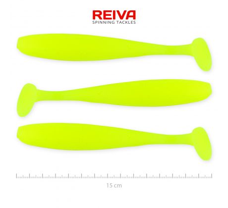 Nástraha Reiva Flash Shad 15cm 3ks/bal. (Lemonade)